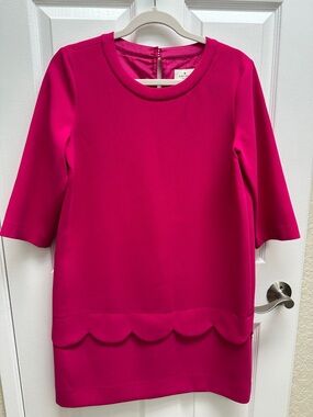 kate spade Hot Pink Lined Dress Label Detail